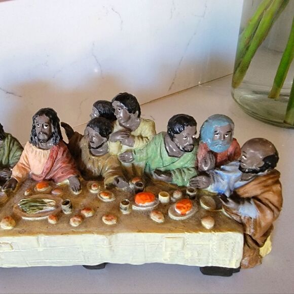 Last Supper Jesus&Disciples Figurine   - Picture 3 of 6